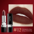 Rouge à lèvres mat velours teinte #12 rouge foncé hydratant et longue tenue - 4g / Rouge à Lèvres Mat-12