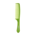 Grüner antistatischer Herren Friseurkamm mit ergonomischem Griff und 0153 Modellnummer - 0153--Dunkelgrün