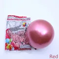 Metallic red latex balloon set for wedding and birthday party decorations - 10 Inch 1.8g Red 50Pcs/Pack