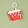 Red cola cup shape pop light up game machine with 7 buttons and portable hook - Cola