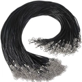 Black (Leather/Wax Rope)