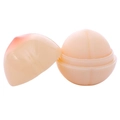 Ενυδατικό lip balm φράουλα σε ροζ πλαστική θήκη σε σχήμα ροδάκινου - Ροδάκινο