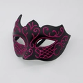 Horn Painted Rose Red