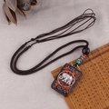 Ebony Red Auspicious Ganesha Rope Style