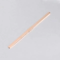 Macro detail of 6mm wide rose gold mirror stainless steel bar for DIY cuff bracelets - Rose Gold