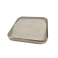 Beige velvet jewelry display tray with gold metal frame and hooks for necklaces - 29.5x29.5cm Necklace Tray-Beige
