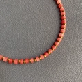 Pink gemstone beaded necklace with golden spherical spacers in a chic layered style - 10#