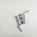 Dettaglio della trama a maglia di un berretto invernale per neonati con cuccioli - 6-24 Mesi / Beige
