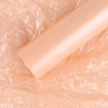 Elegant semi-transparent orange pearlescent tissue paper roll for gift wrapping - 【Thick Pearlescent Honeydew Orange】20 Sheets 50*70cm