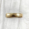 Rectangular brushed golden alloy spring hair clip with minimalist geometric design - 11# Gold (Brushed Rectangle)