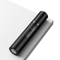 Portable 5ml black perfume atomizer with glass window and bottom refillable design - 5ml / Black