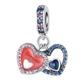Eternal Love Heart Pendant 0093 / 925 Silver