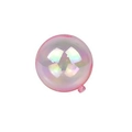 Pink iridescent sphere cake topper decoration with rainbow finish and hanging loop - Iridescent Pink Style (A13 Iridescent Pink 5cm)
