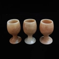 Sunset Red Jade Goblet