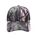 Classic woodland camouflage baseball cap featuring a six-panel structured design and curved brim - Adjustable / Style 3 Tree Branch