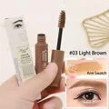 Mascara per sopracciglia Aimeili marrone chiaro con scovolino e test colore sul braccio - 3# Marrone Chiaro