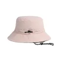 Cappello a secchiello impermeabile rosa chiaro ad asciugatura rapida con coulisse - Taglia Unica(Regolabile) / Rosa