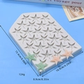 Stampo in silicone a forma di stella con 26 lettere per decorazioni di torte e dolci - Alfabeto a Stella