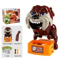 Bulldog interactive tabletop game set including bones, tweezers, and challenge cards - Medium Size (0.39kg/incl. 16 Cards/24 Bones)