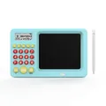 Dispositivo di apprendimento matematica azzurro con schermo LCD e stilo per bambini - Stile di base / Blu + Tavoletta da scrittura