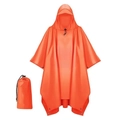Orange PU Coated No Pocket