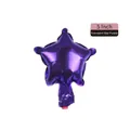5 inch purple star shaped aluminum foil balloon for wedding and party decorations - 5-inch Star Purple