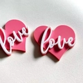 Double Couche love (Largeur environ 7CM)