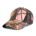 Berretto da baseball mimetico bionico rosa con motivi di rami e foglie autunnali - Regolabile / 5# Mimetico Rosa