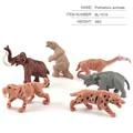 Detailopname van 6 prehistorische diermodellen met realistische huidtexturen - Prehistorische Dieren Model Set(BL-1018)