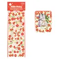 Red daisy synthetic paper stickers with flower patterns for scrapbooking 59x182mm - Little Daisy - Red Daisy