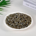 Natural mixed brown and gray crystal gravel stones in a decorative white tray - Labradorite (3-5mm) 100g