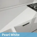 Pearlescent white self-adhesive kitchen wallpaper with oil-proof and waterproof texture - Pearl White