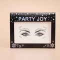 Holographic star and round face jewel stickers for party eye makeup decoration - HF-123 (Stars/Rounds)