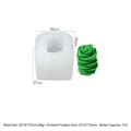 Moule en silicone rose pour bougies succulentes DIY avec spécifications de taille détaillées - Forme de Rose ZW-141