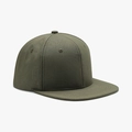 Snapback-Mütze in Armeegrün mit Paisley-Muster und weichem Top für Herren und Damen - Grün