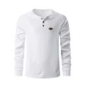 Detailed macro view of white waffle knit fabric texture and 100% polyester material label - White