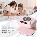300W Rosa Nagelsauger für Maniküre mit Digitalanzeige und kompaktem Gehäuse für den Tisch - WC003-US-Stecker-Rosa / Rosa