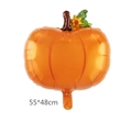Palloncino a forma di zucca arancione per decorazione del Ringraziamento, 55x48cm - Zucca / 55*48cm