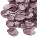 Deep fuchsia synthetic silk rose petals with shimmering satin finish for wedding decor - Mauve (28)