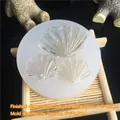Silicone mold with three seashell cavities for resin craft and mobile case decor - No.2 Mirror Surface
