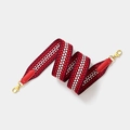 Largeur 5cm Longueur 70cm / Rouge Boucle Dorée
