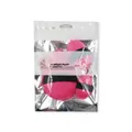 Puderquasten-Set in Rosa mit schwarzen Haltebändern in verschiedenen Größen - Rosa / 3er-Set (OPP-Beutel)