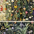 6x6 inch scrapbooking paper pad with 24 sheets of floral and butterfly patterns - R2437 24 Sheets