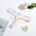 String en coton côtelé rose pour femme avec ceinture lettrée LOVE YOU sur fond blanc - S / Rose
