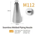 M112 leaf piping nozzle made of 304 stainless steel with seamless welding finish - M112 (Leaf Type)