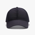 Cappellino da baseball nero in mesh traspirante con design traforato per sport all'aperto - Blu navy