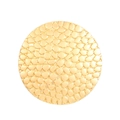 Irregular vintage gold ring with textured pebble surface and metallic finish - Sand Gold Round Pebble Texture Ring (02沙金 圆形11689)