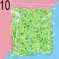 Christmas tree polymer clay slices for nail art and DIY slime crafts in bulk packaging - 10-Christmas Tree