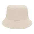Quick-dry lightweight bucket hat in beige color featuring a durable stitched brim design - M (56-58cm) / Beige