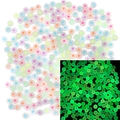 Luminous acrylic star beads in assorted pastel colors for DIY jewelry making - Star Glow Translucent & Colorful